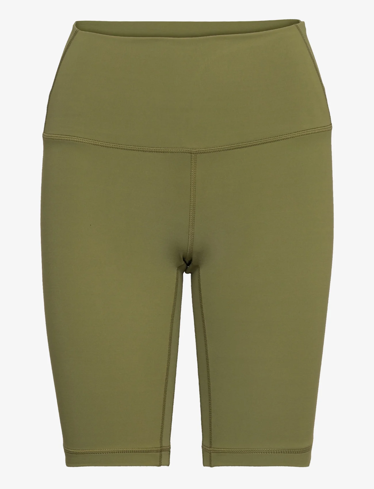 Moonchild Yoga Wear - Lunar Luxe Shorts 8" - trainings-shorts - olive green - 0