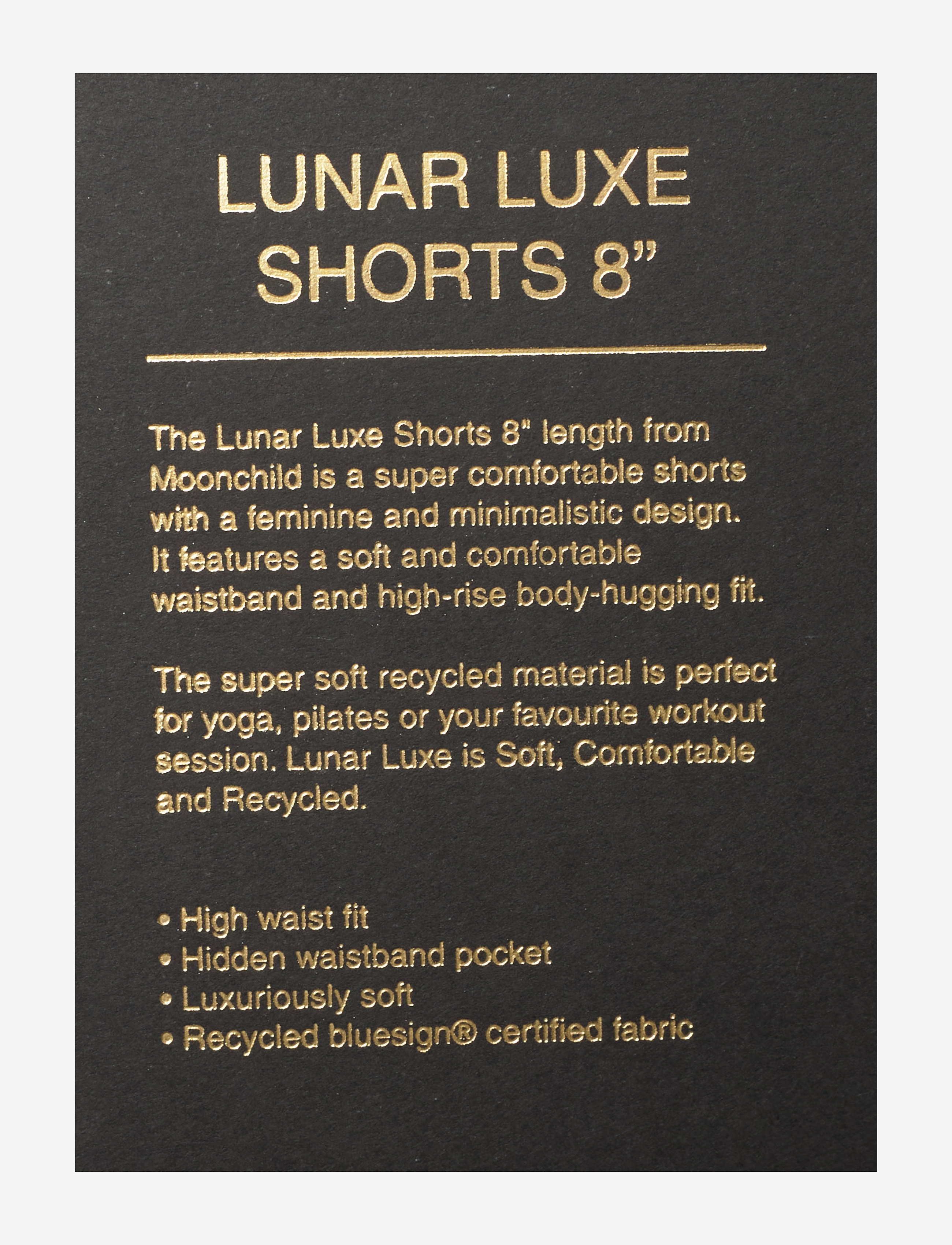 Moonchild Yoga Wear - Lunar Luxe Shorts 8" - 1/2 länge - olive green - 5