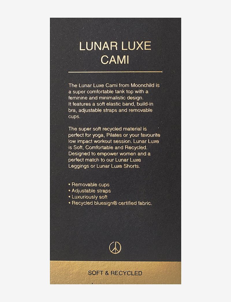 Moonchild Yoga Wear - Lunar Luxe Cami - tanktops - unbleached - 5