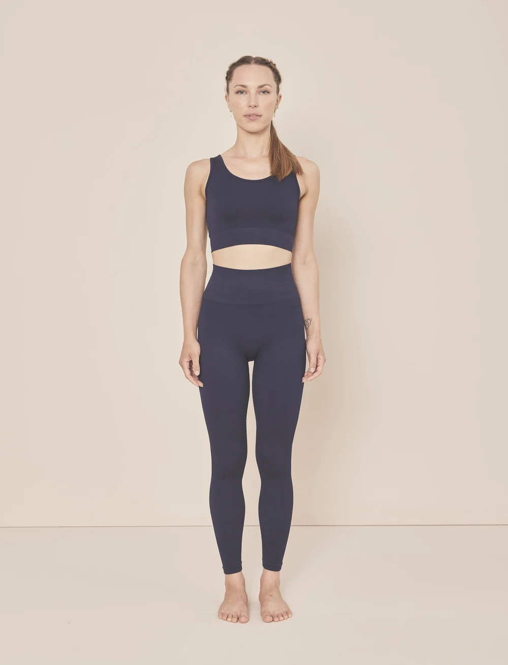 Moonchild Yoga Wear - Soft Rib Seamless Legging - trainingstights - navy blue - 3