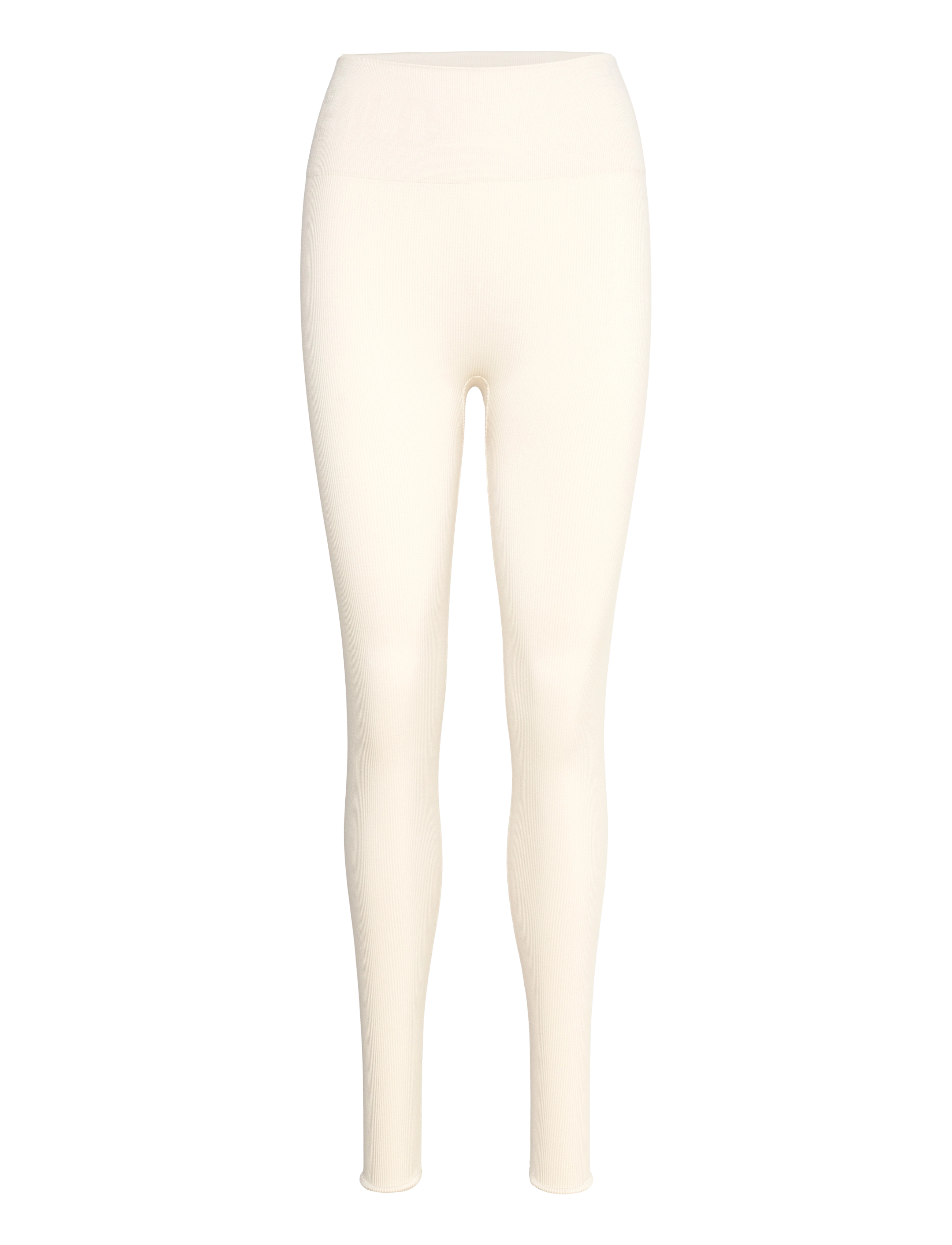 Moonchild Yoga Wear Soft Rib Seamless Legging - Tøj - RAIN / cream