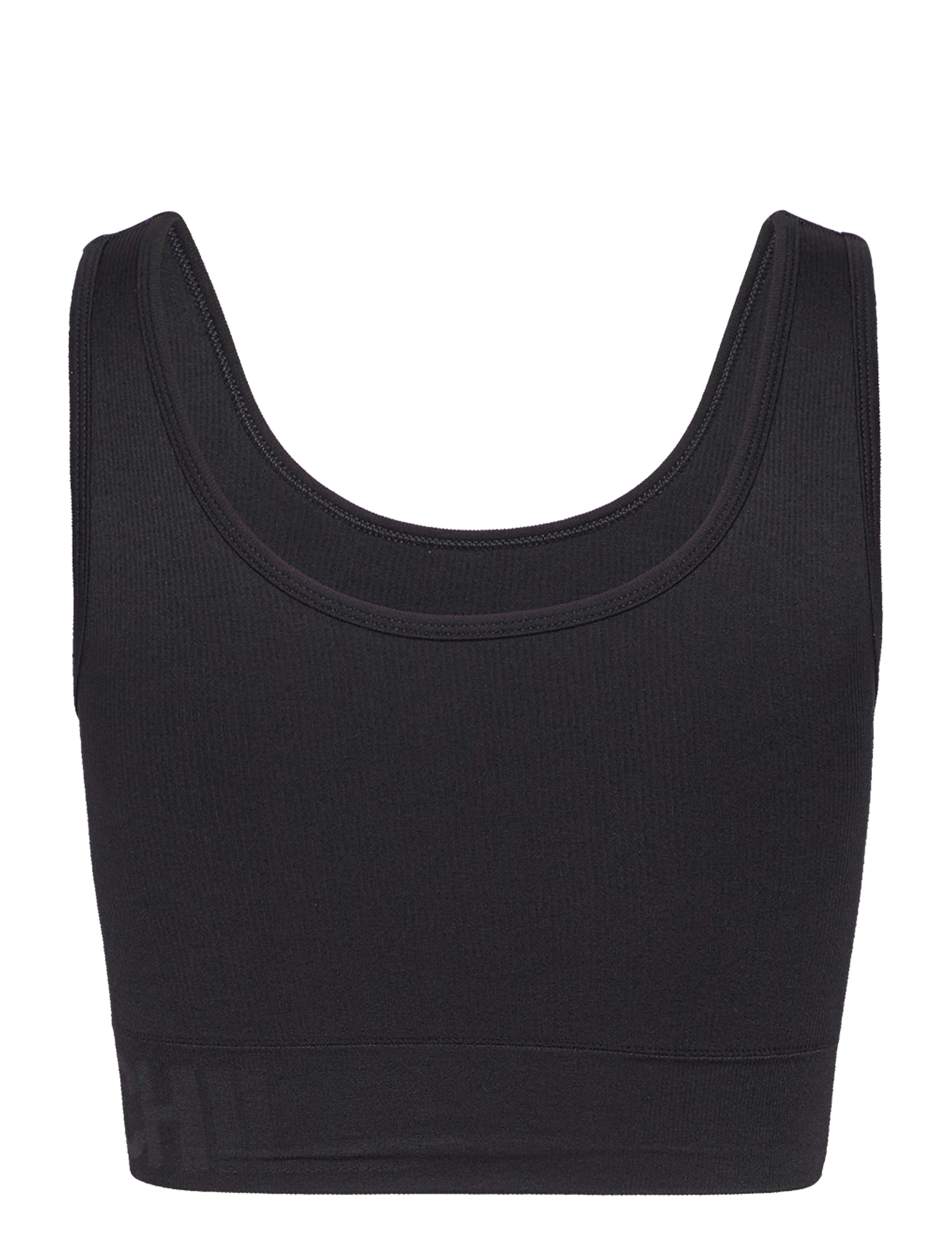 Moonchild Yoga Wear - Soft Rib Seamless Crop Top - crop tops - black iris - 2