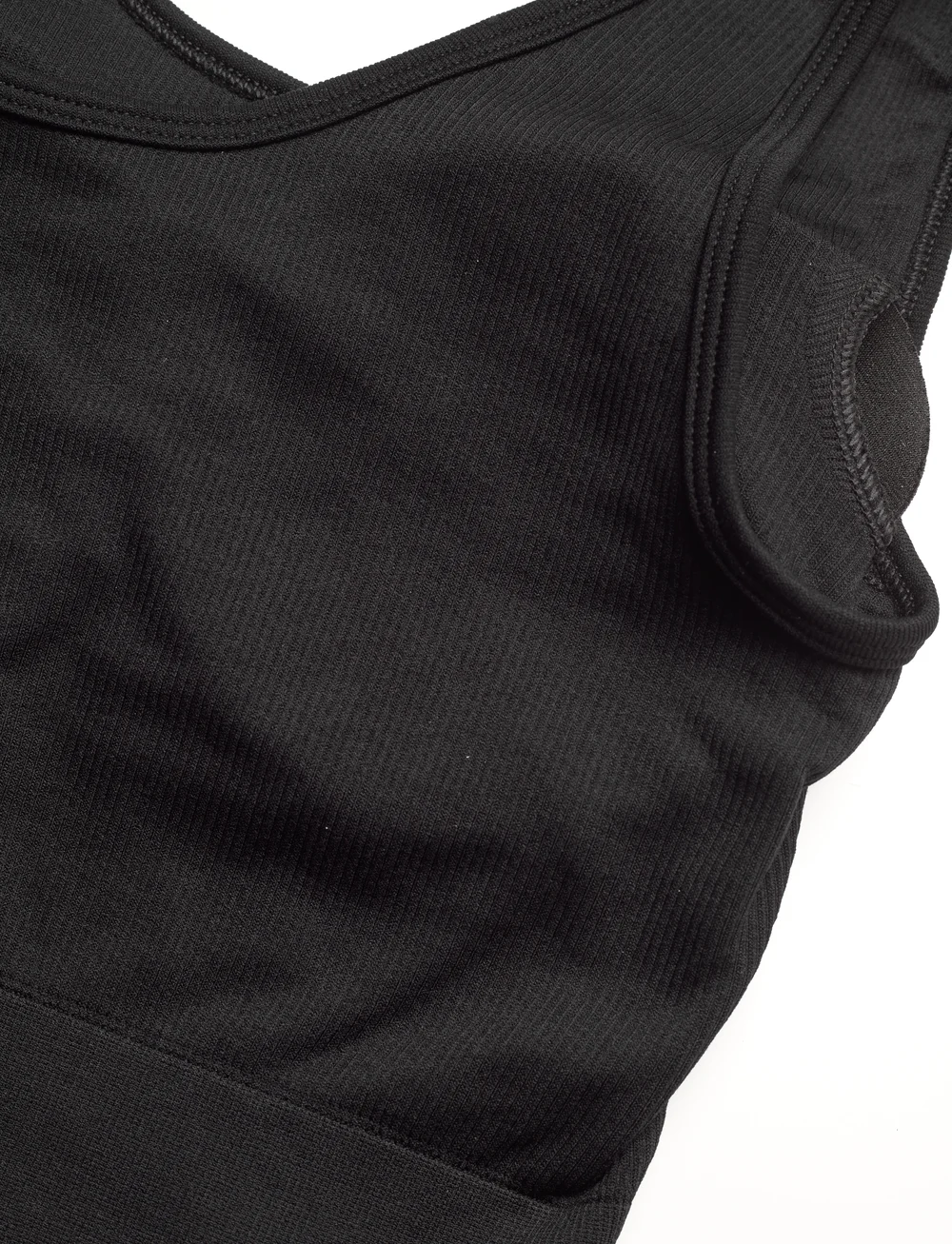 Moonchild Yoga Wear - Soft Rib Seamless Crop Top - crop tops - black iris - 4