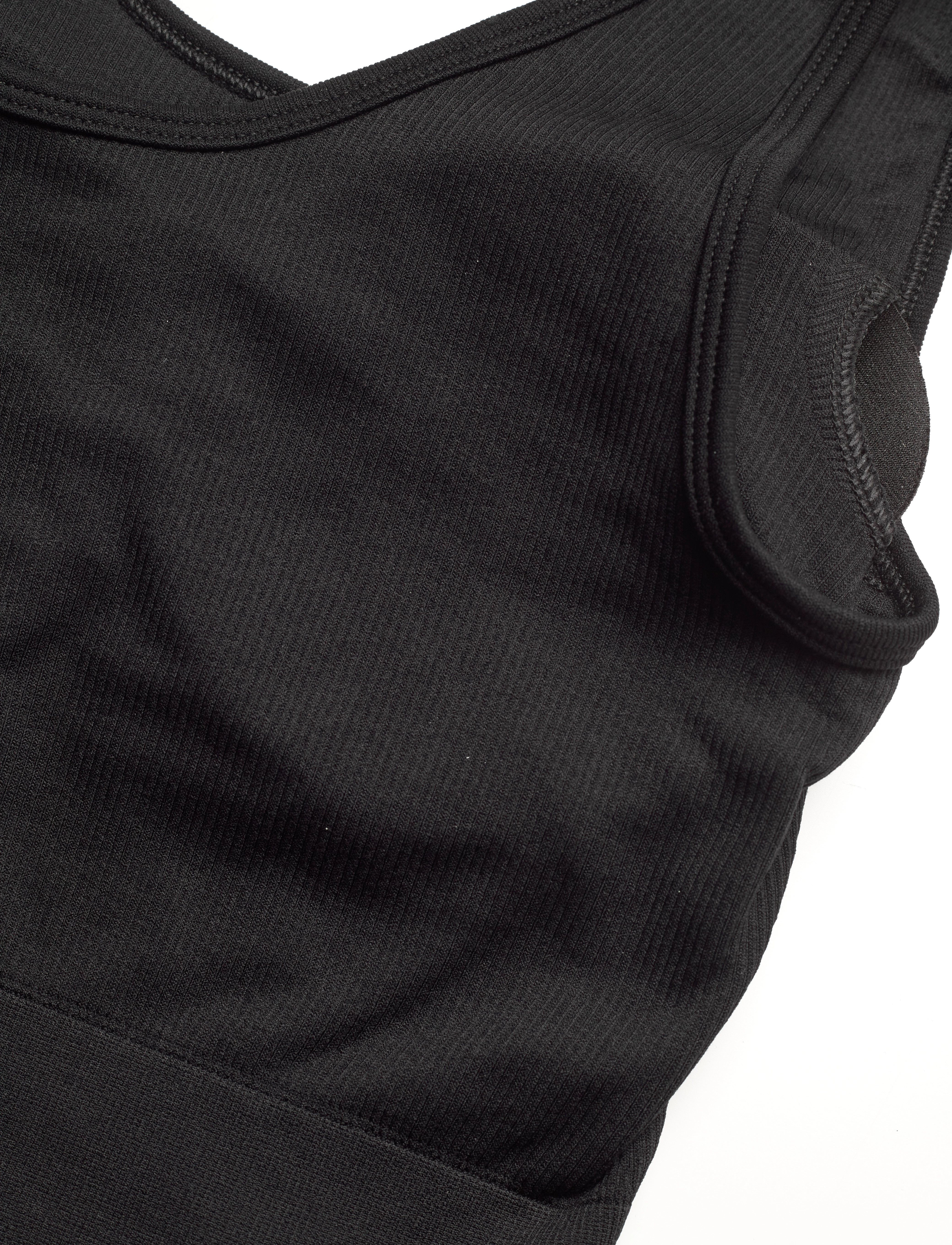 Moonchild Yoga Wear - Soft Rib Seamless Crop Top - crop tops - black iris - 4