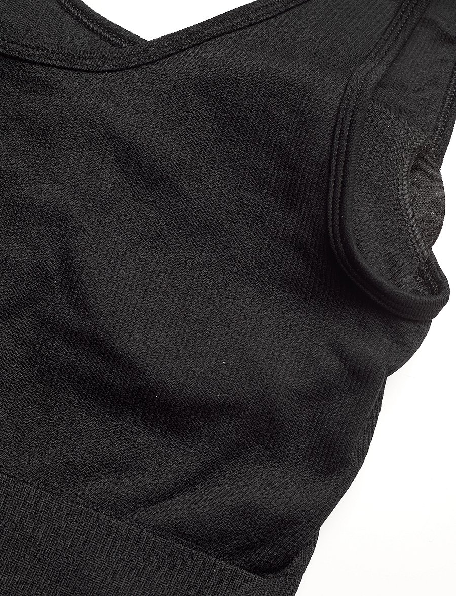 Moonchild Yoga Wear - Soft Rib Seamless Crop Top - crop tops - black iris - 4