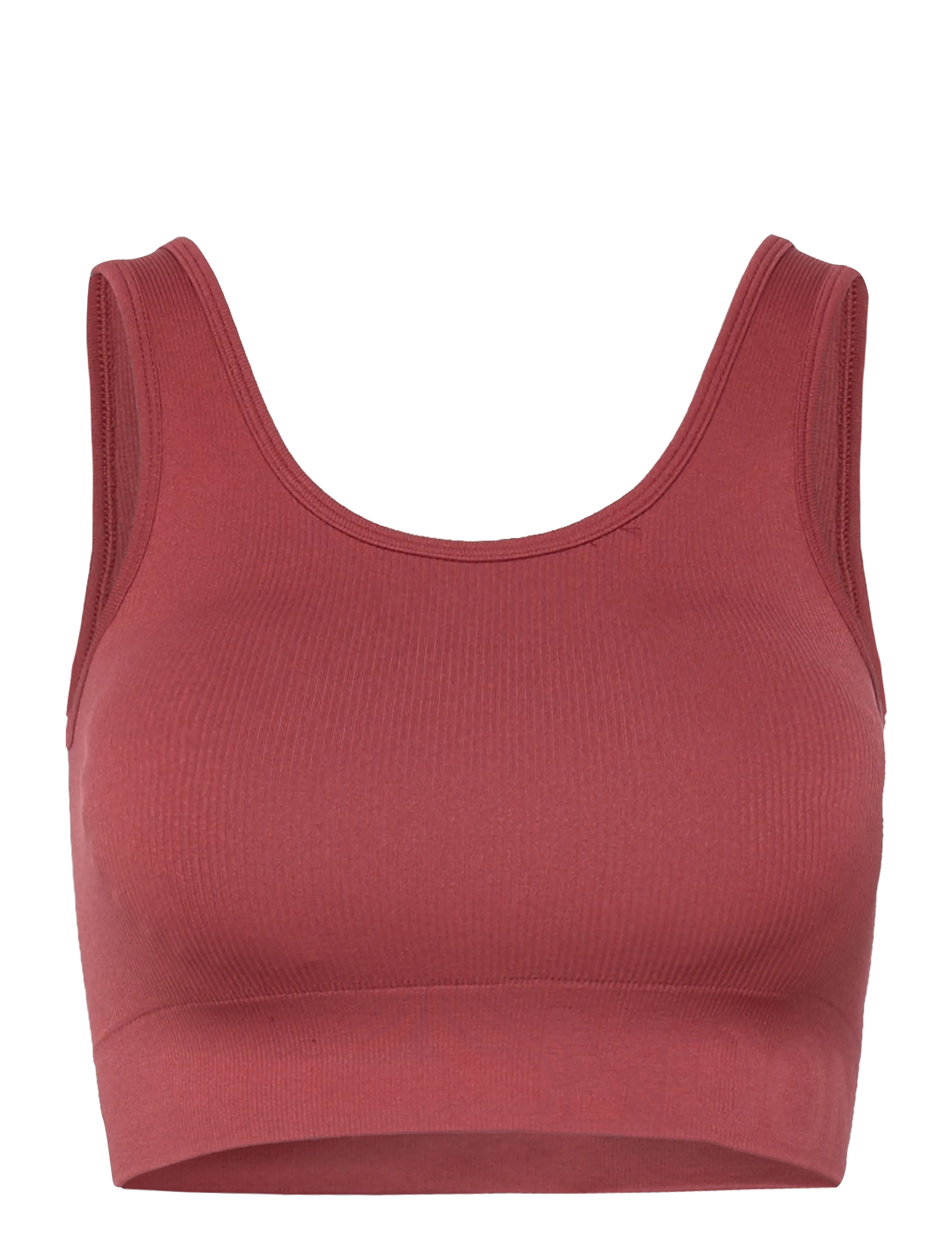 Moonchild Yoga Wear Soft Rib Seamless Crop Top - Kläder - BLUSH / pink/rose
