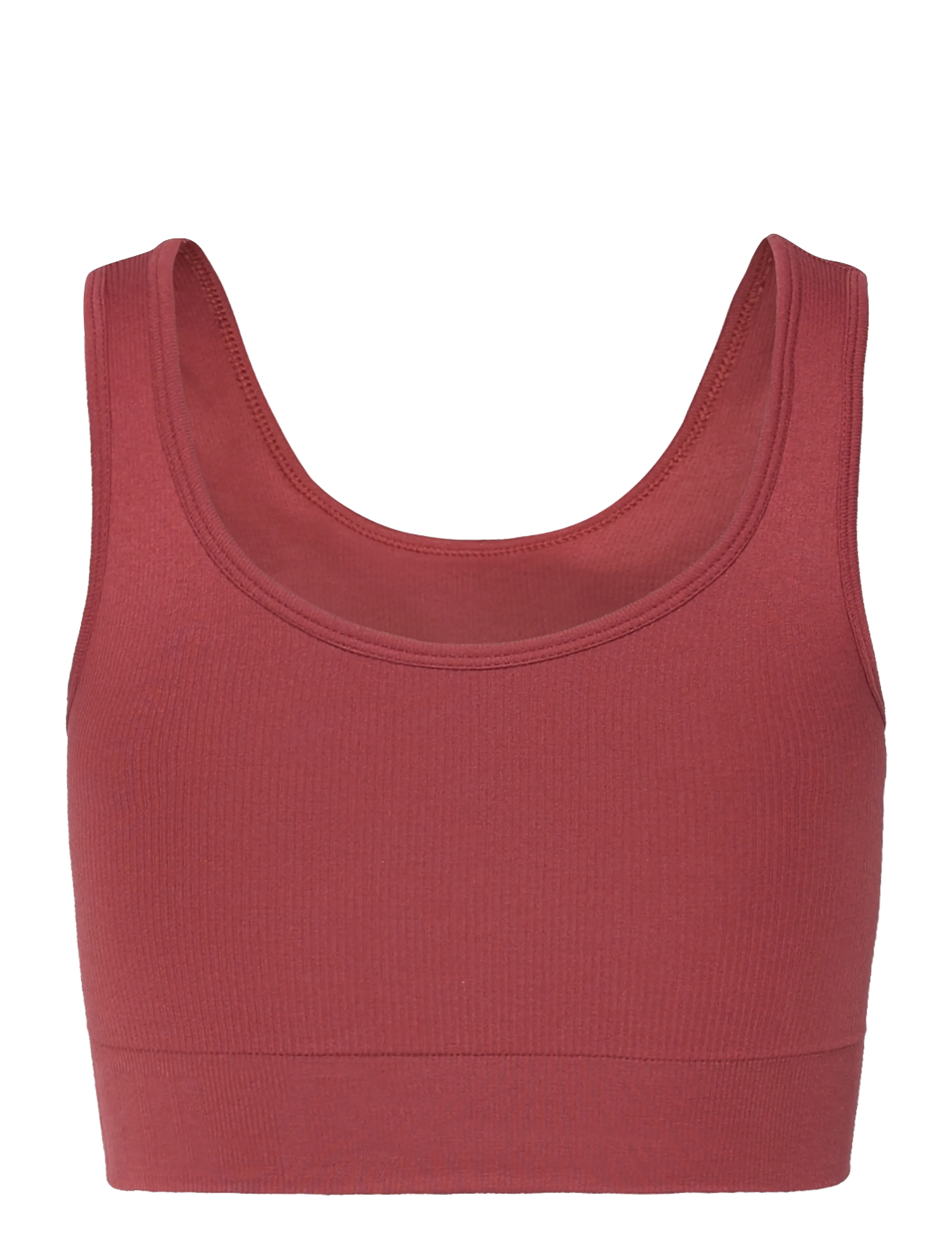 Moonchild Yoga Wear - Soft Rib Seamless Crop Top - crop tops - blush - 1