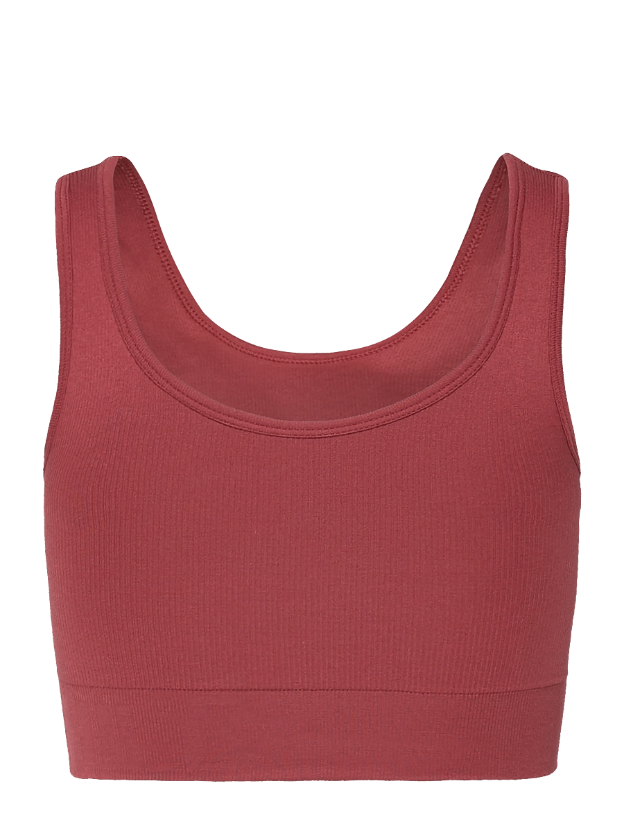 Moonchild Yoga Wear - Soft Rib Seamless Crop Top - crop tops - blush - 1