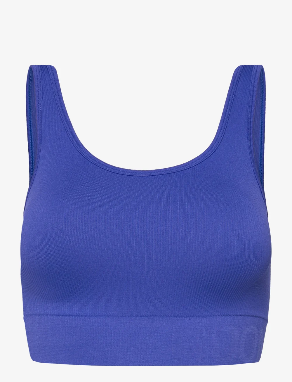 Moonchild Yoga Wear - Soft Rib Seamless Crop Top - crop-tops - indigo - 1