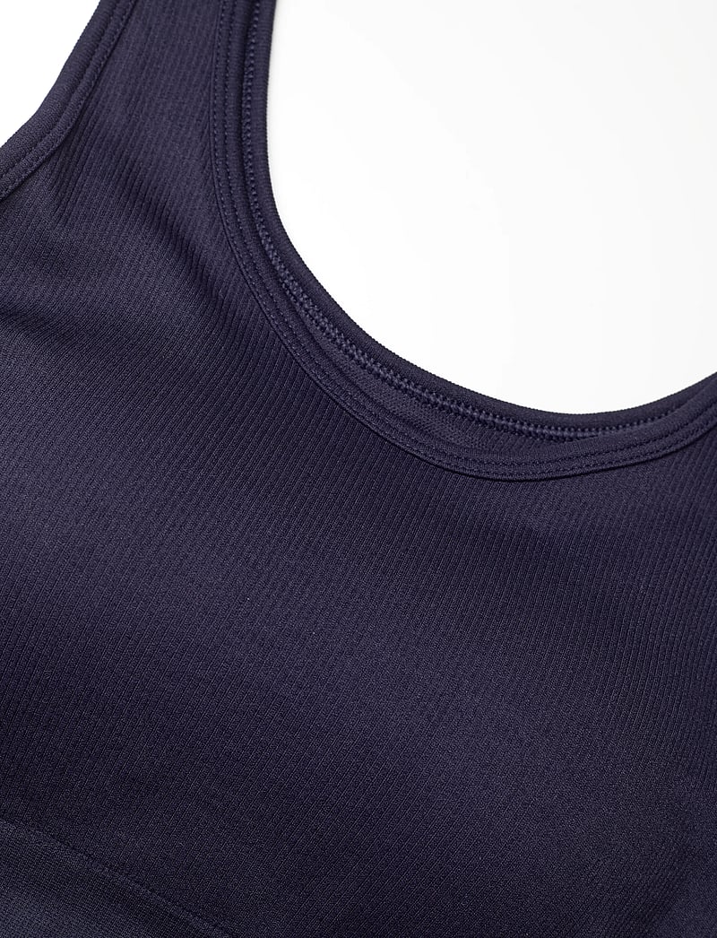 Moonchild Yoga Wear - Soft Rib Seamless Crop Top - crop-tops - navy blue - 5