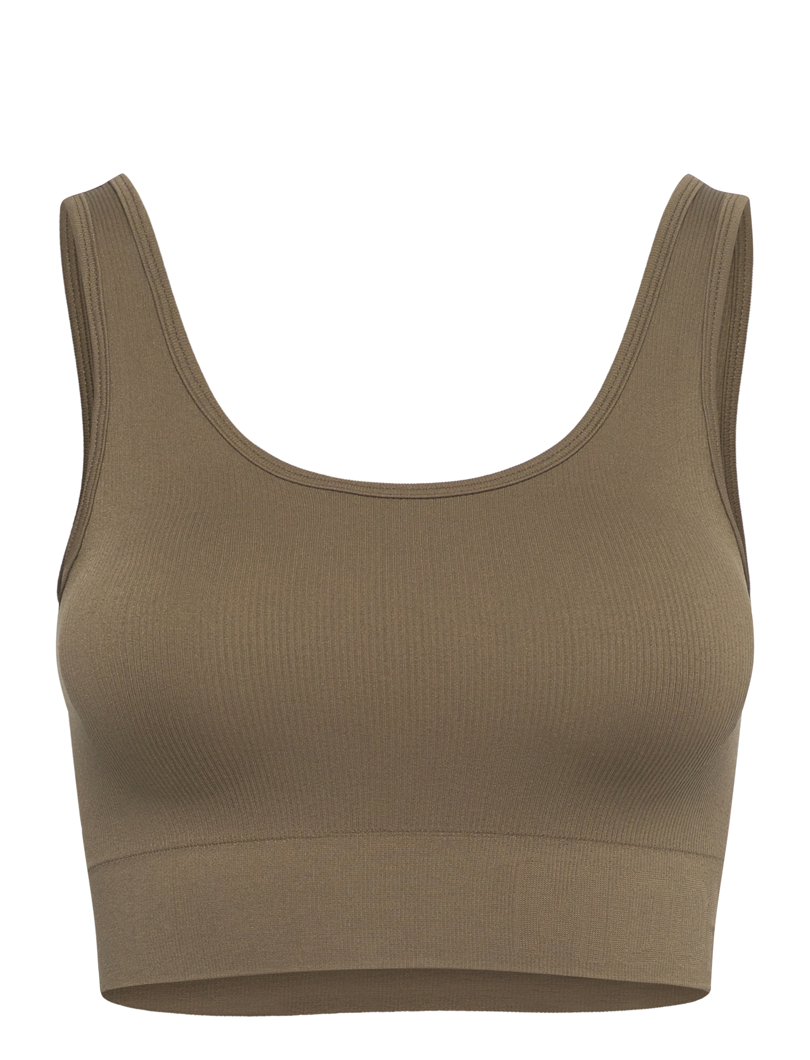 MOONCHILD YOGA WEAR Soft Rib Seamless Crop Oberteil Grün - XS - Damen