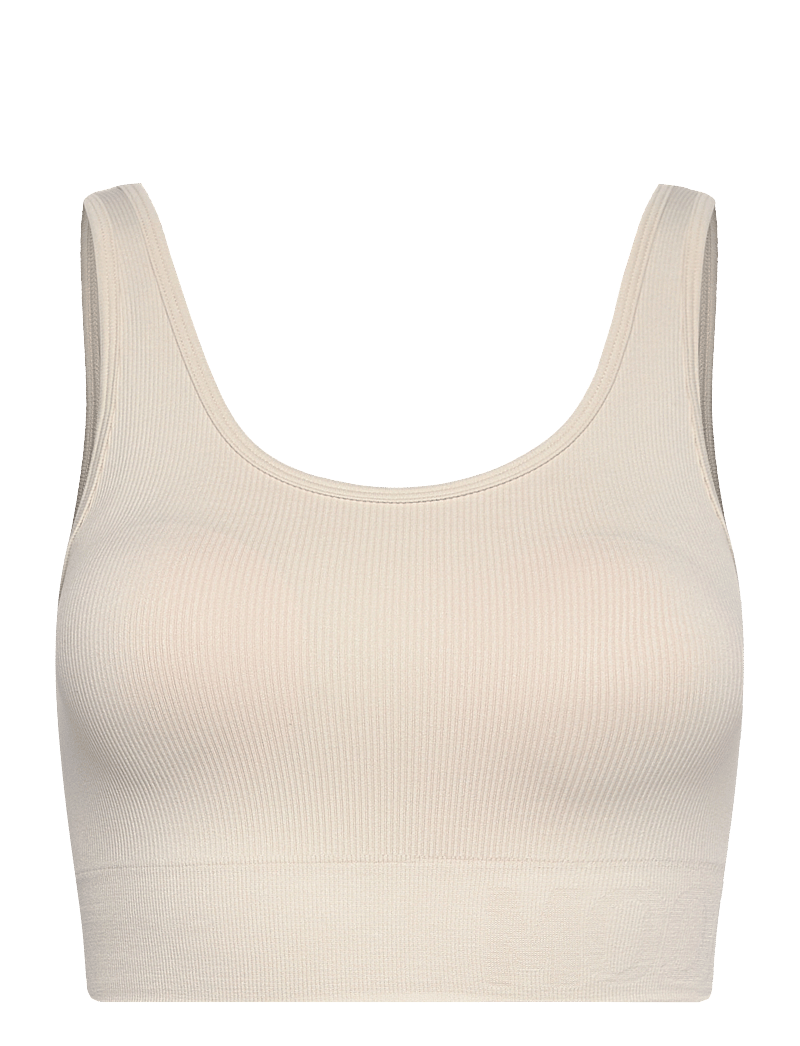 Moonchild Yoga Wear - Soft Rib Seamless Crop Top - crop tops - rain - 1