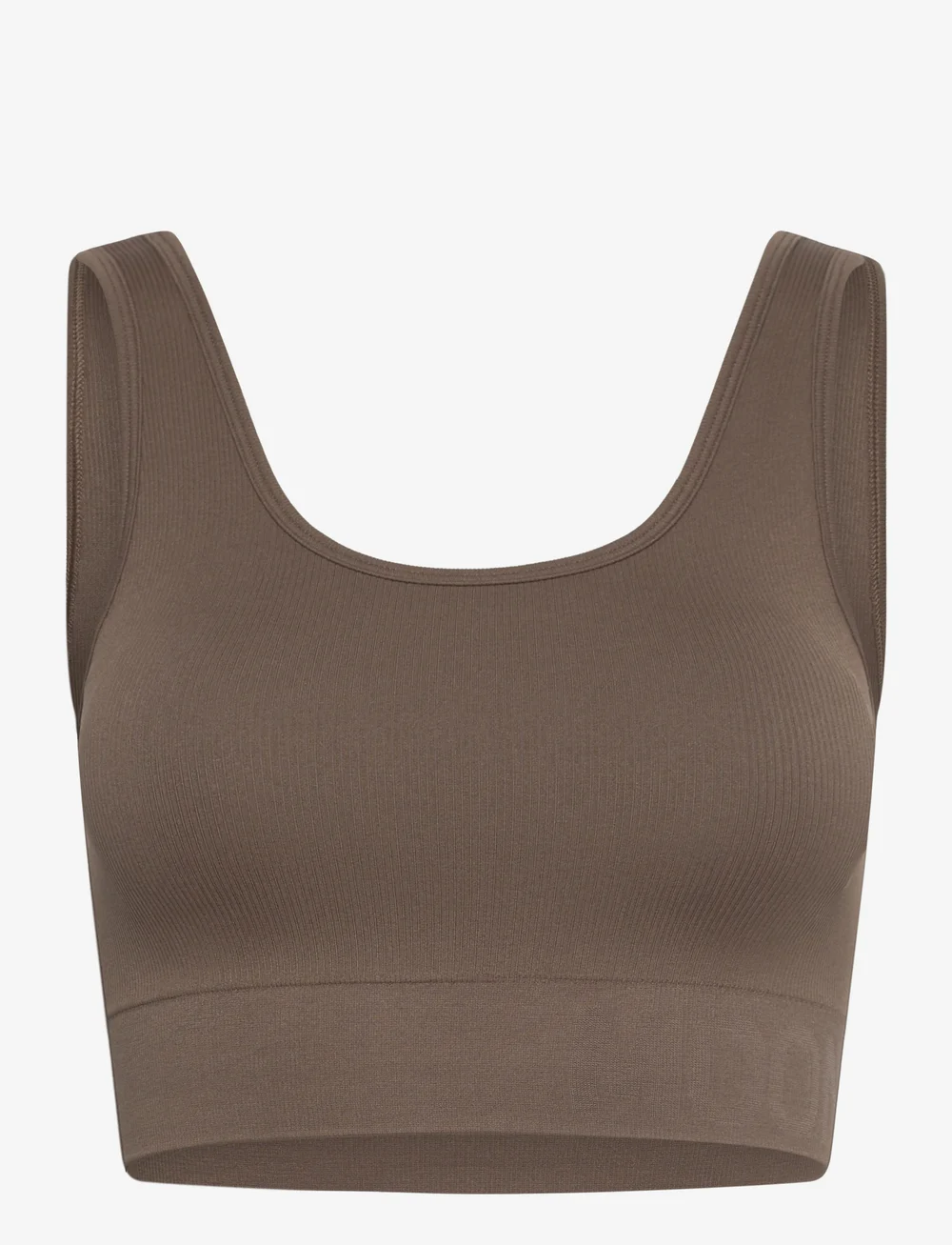 Moonchild Yoga Wear - Soft Rib Seamless Crop Top - crop-tops - storm - 1