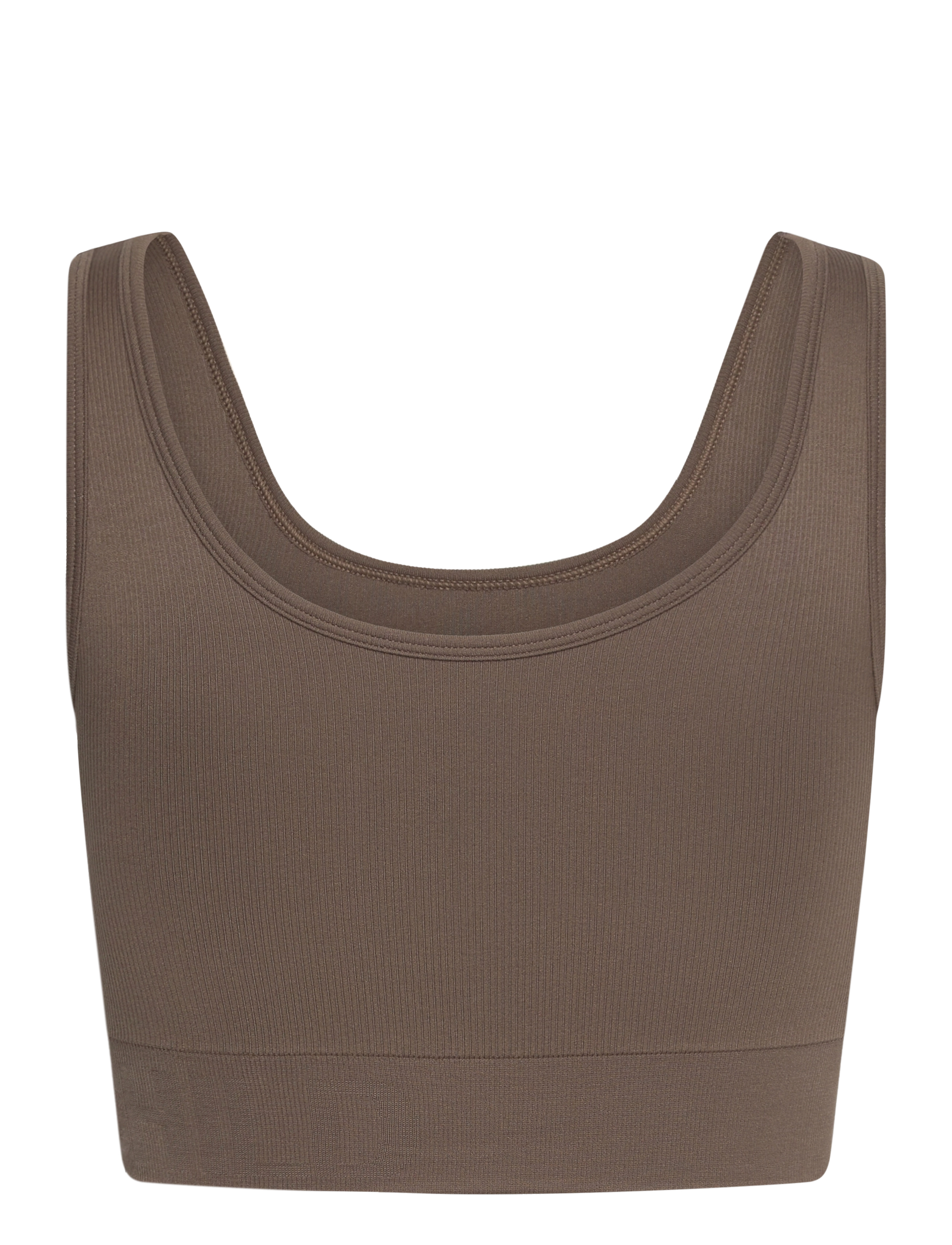 Moonchild Yoga Wear - Soft Rib Seamless Crop Top - crop tops - storm - 2