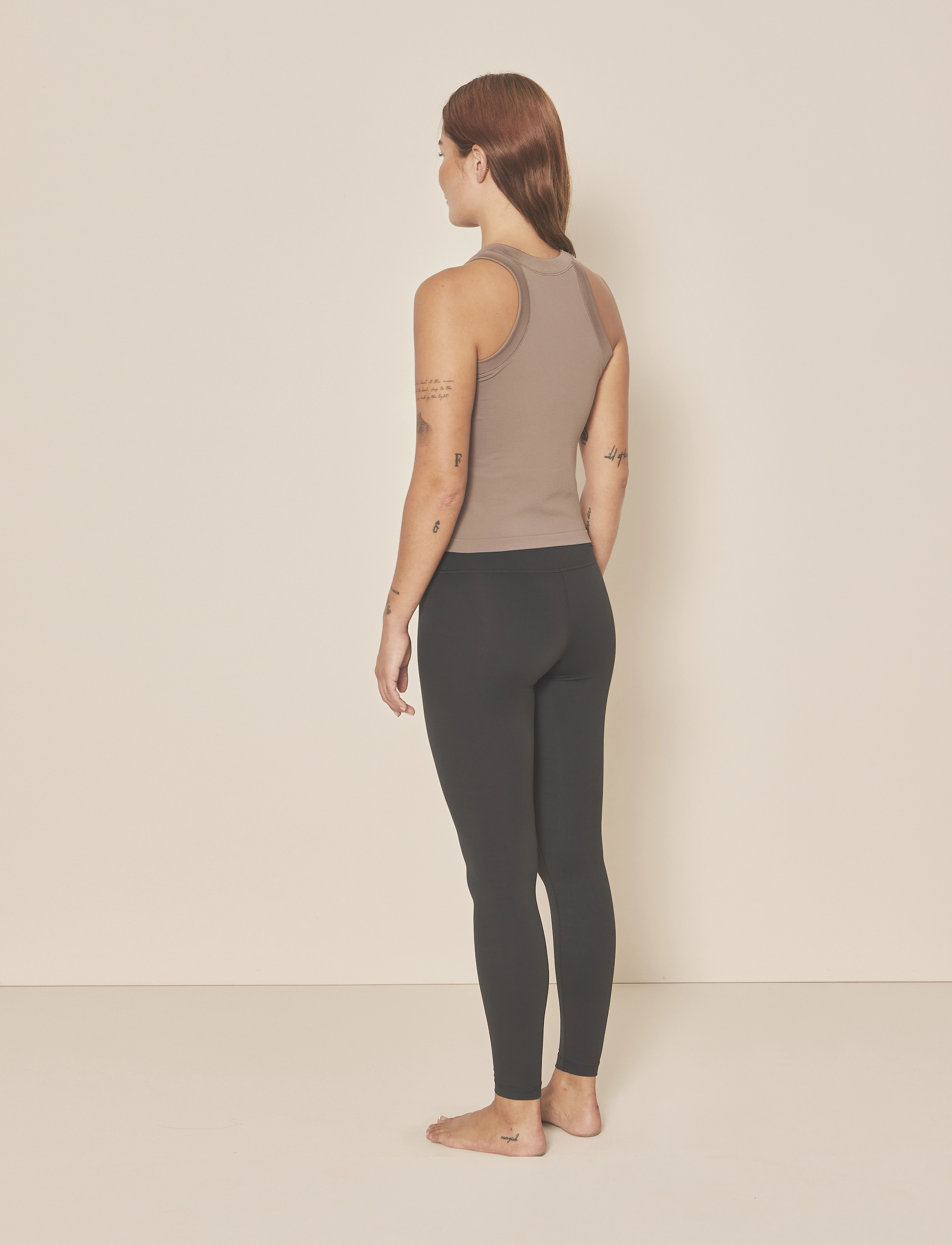 Moonchild Yoga Wear - Moon Tank Top - pumice - 4