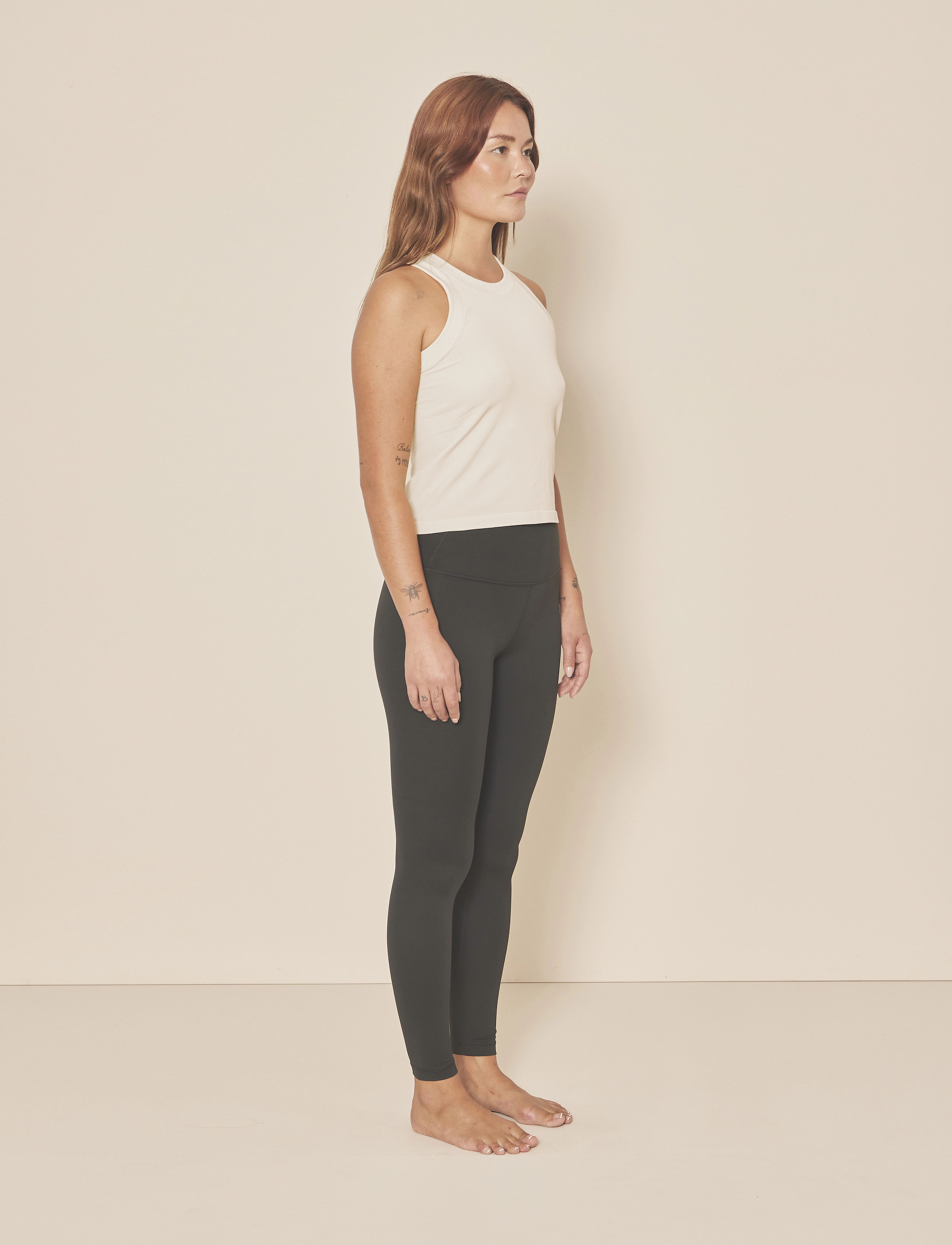 Moonchild Yoga Wear - Moon Tank Top - unbleached - 3
