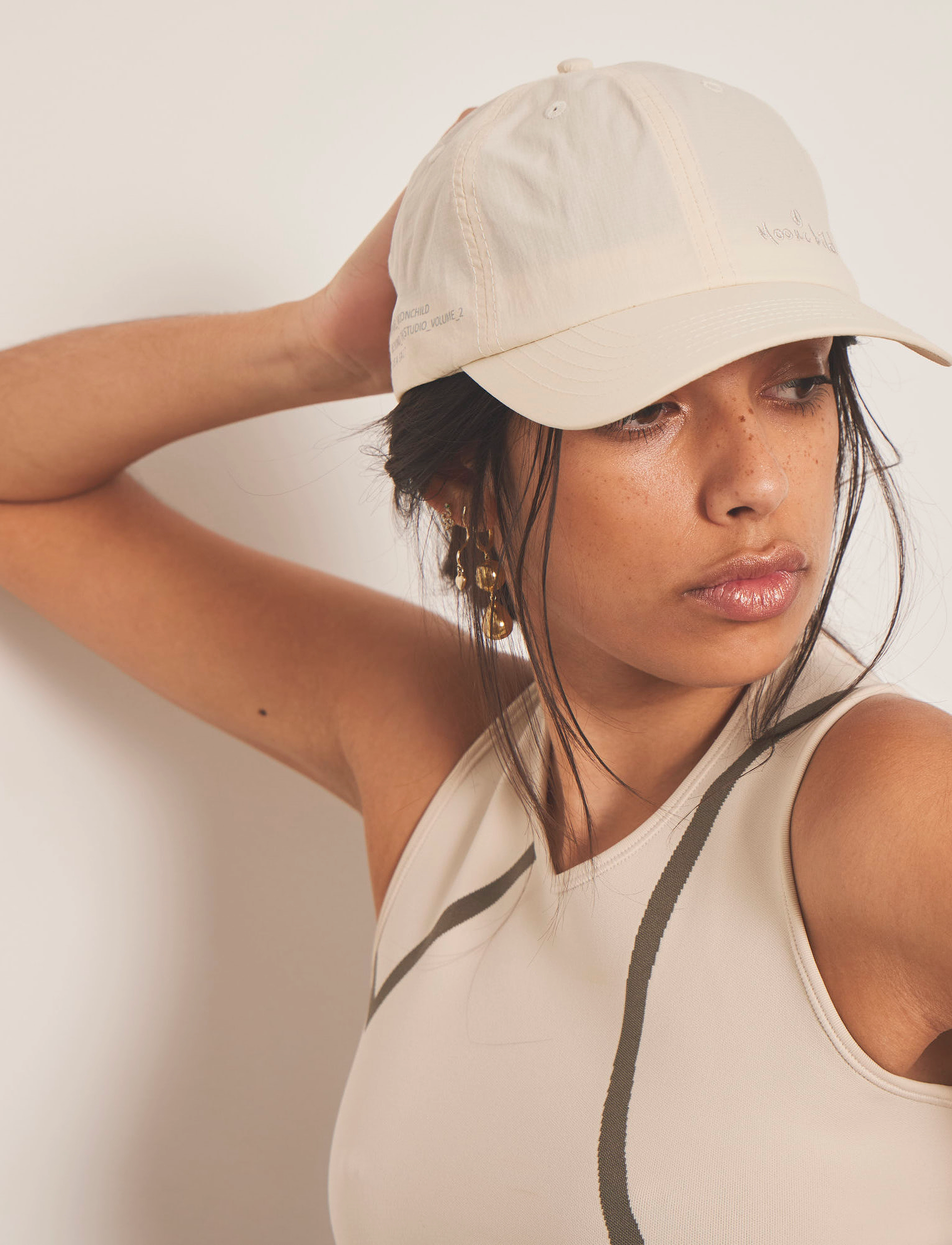 Moonchild Yoga Wear Ripstop Cap, One Size, Headwear, Beige - Caps, Frauen
