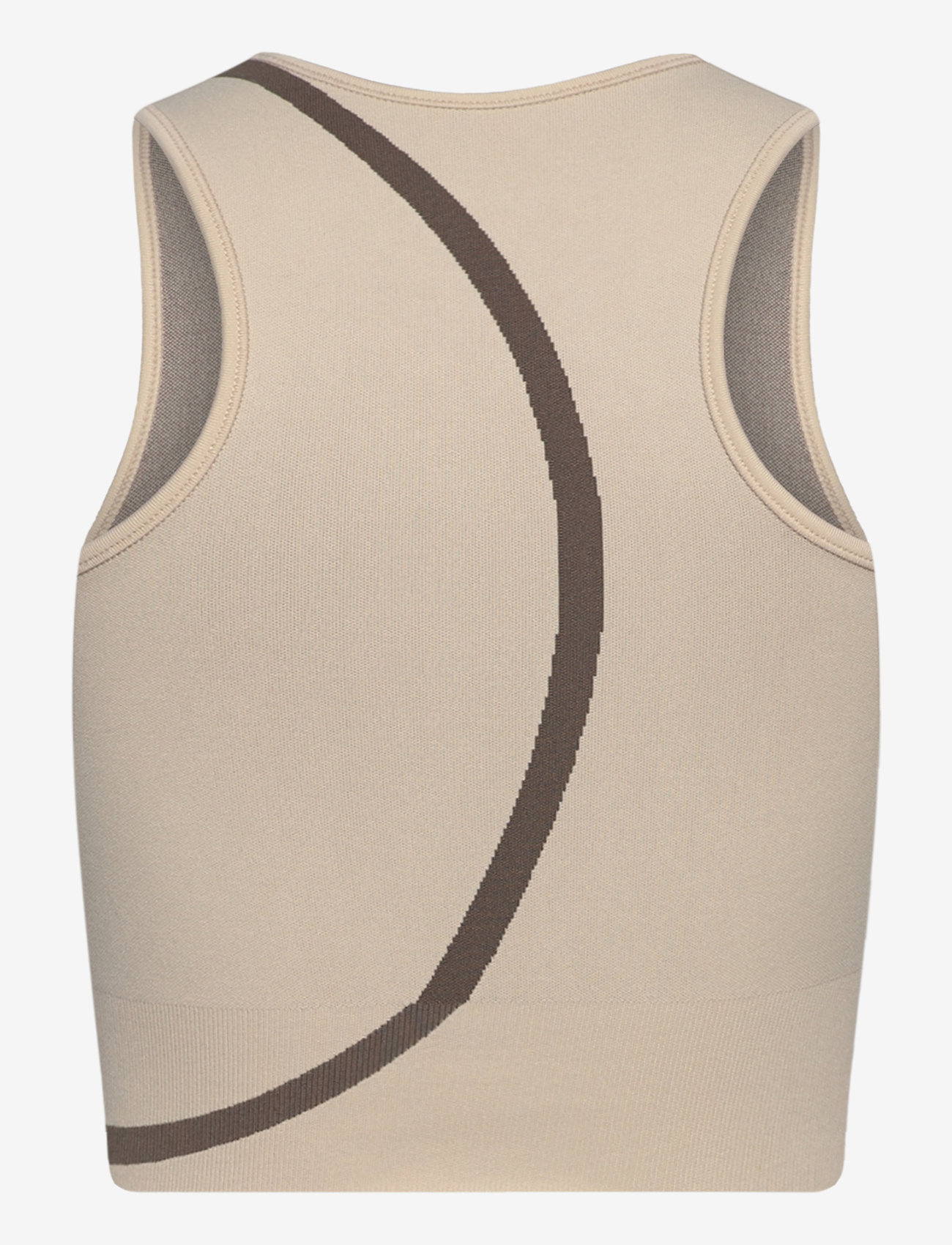 Moonchild Yoga Wear - Loud Logo Crop Top - crop-tops - rain/storm - 2