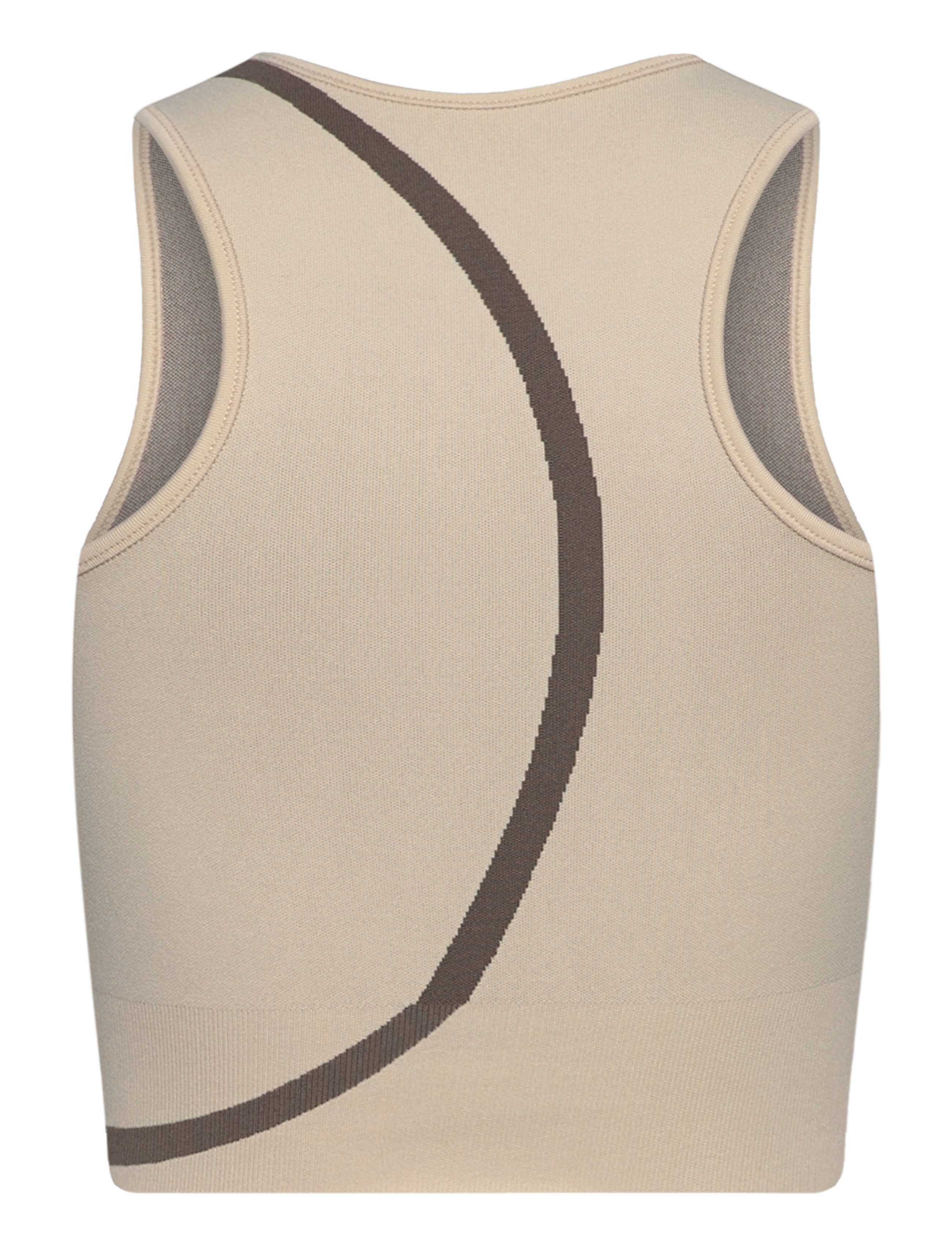 Moonchild Yoga Wear - Loud Logo Crop Top - nabapluusid - rain/storm - 2
