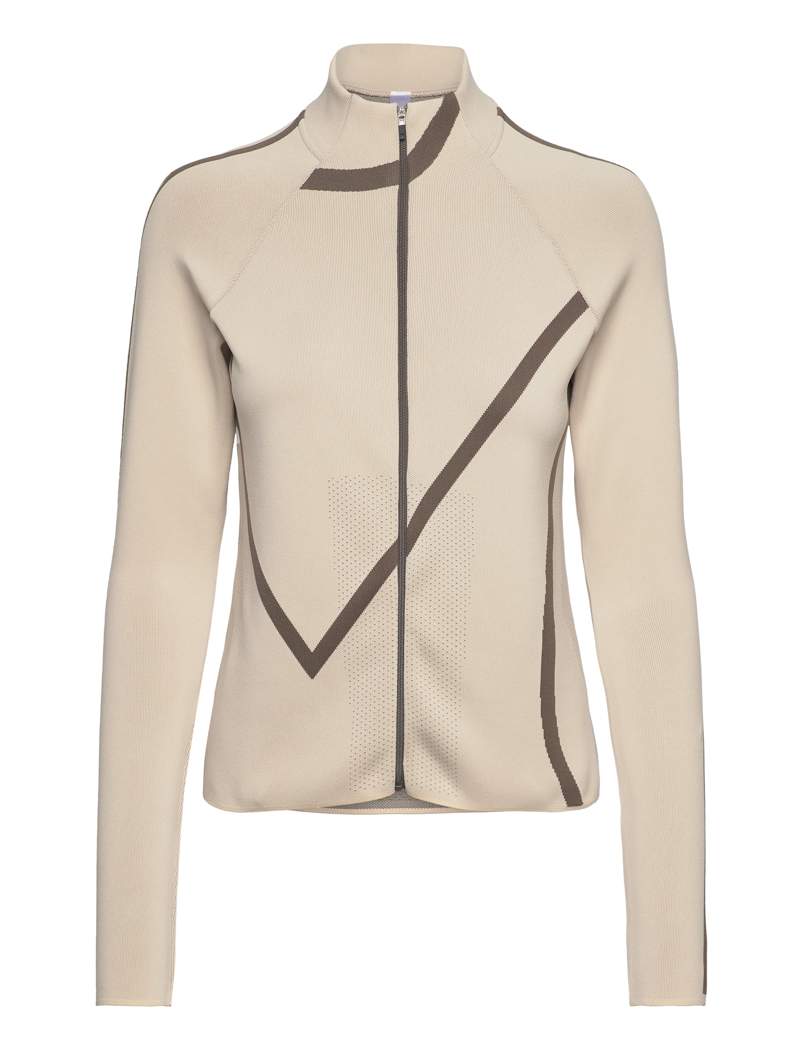 MOONCHILD YOGA WEAR Loud Logo Jacke Beige - S - Damen