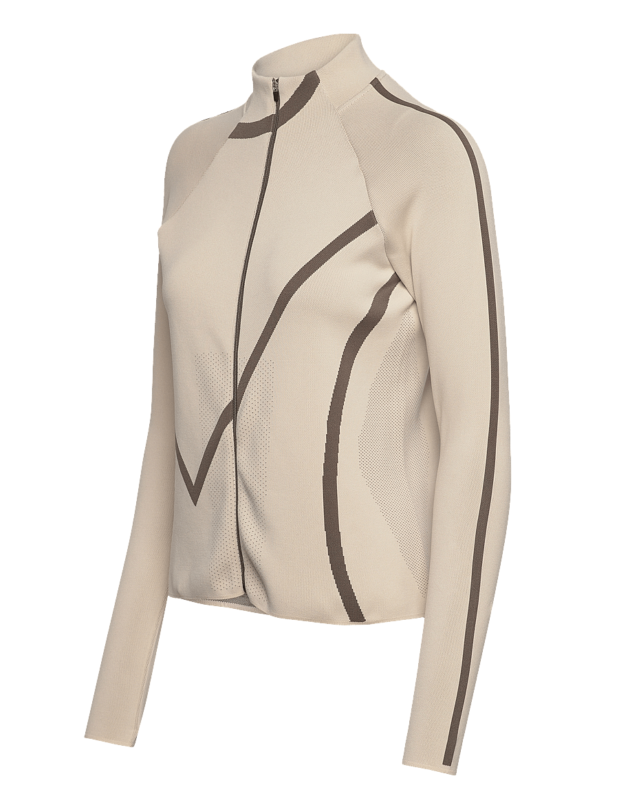 Moonchild Yoga Wear - Loud Logo Jacket - sweatshirts - rain/storm - 3