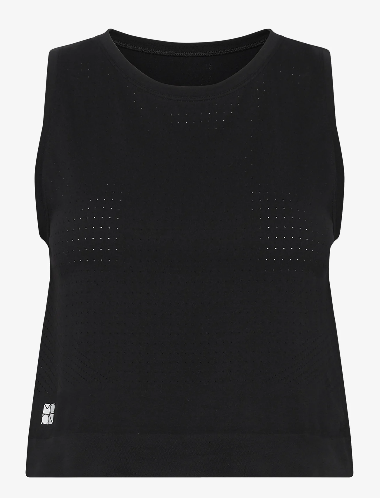Moonchild Yoga Wear - Box Tank Top - navel shirts - black - 0