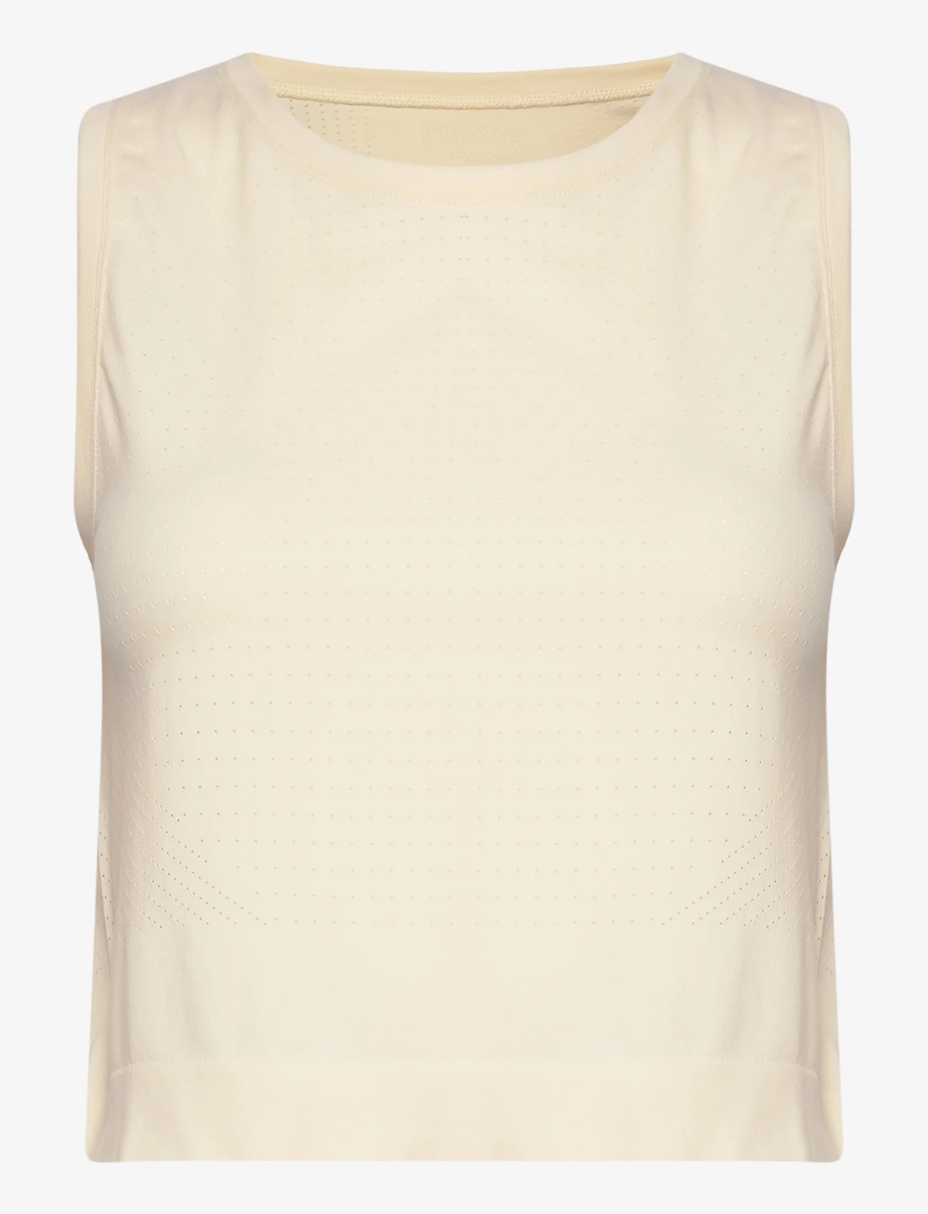 Moonchild Yoga Wear - Box Tank Top - navel shirts - chalk - 0