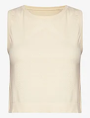 Moonchild Yoga Wear - Box Tank Top - t-shirts & topper - chalk - 0
