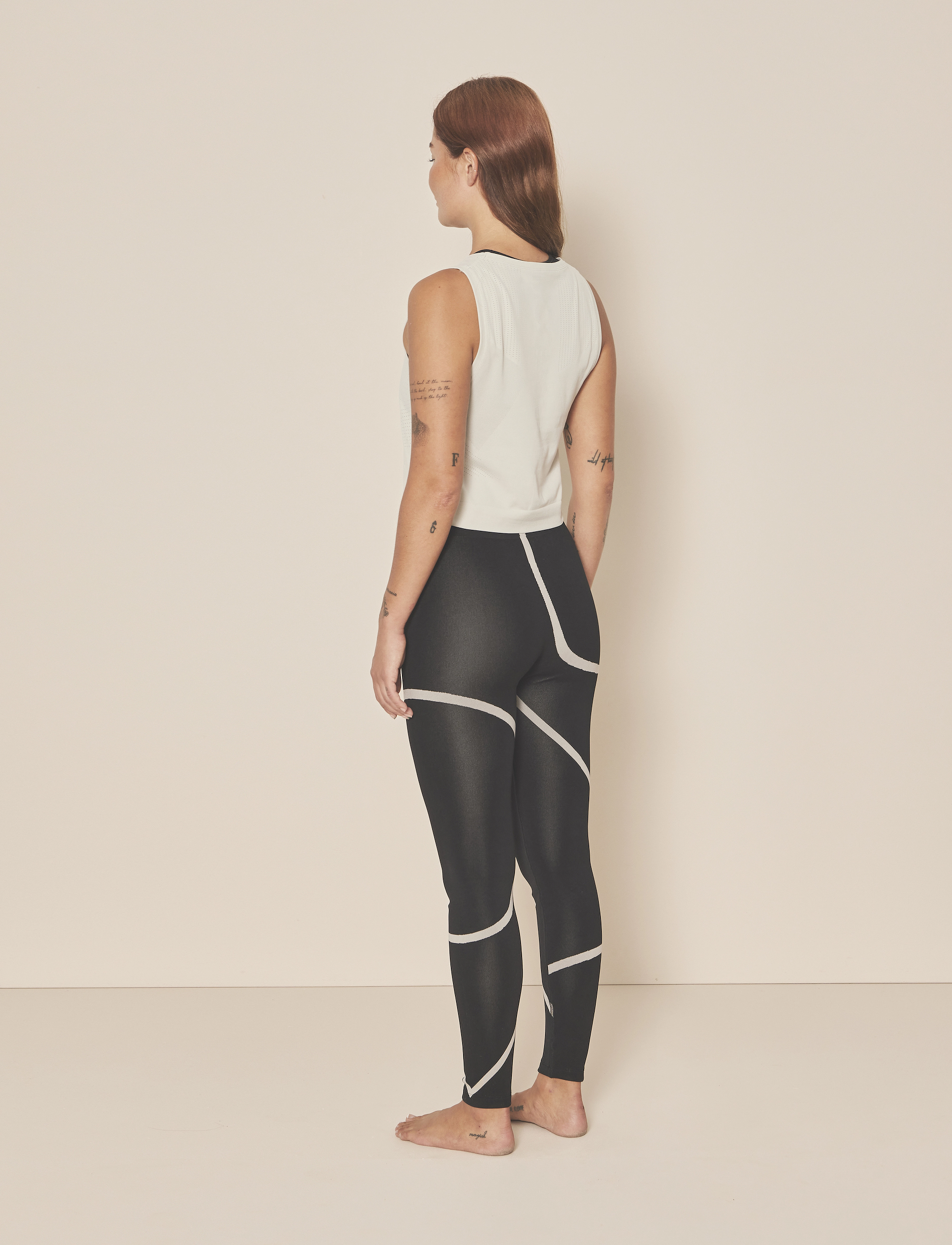 Moonchild Yoga Wear - Box Tank Top - crop tops - pumice - 4