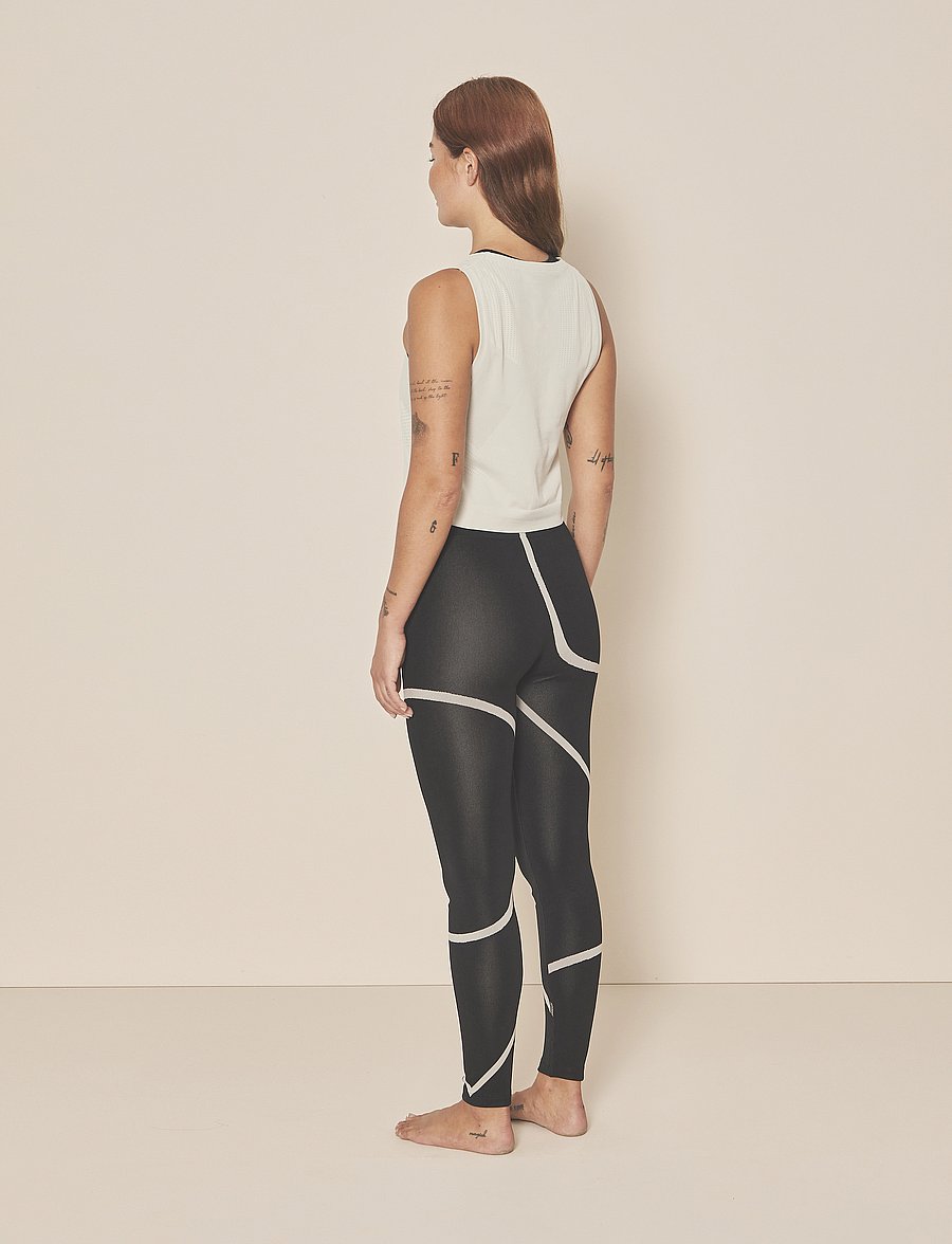 Moonchild Yoga Wear - Box Tank Top - crop tops - pumice - 4