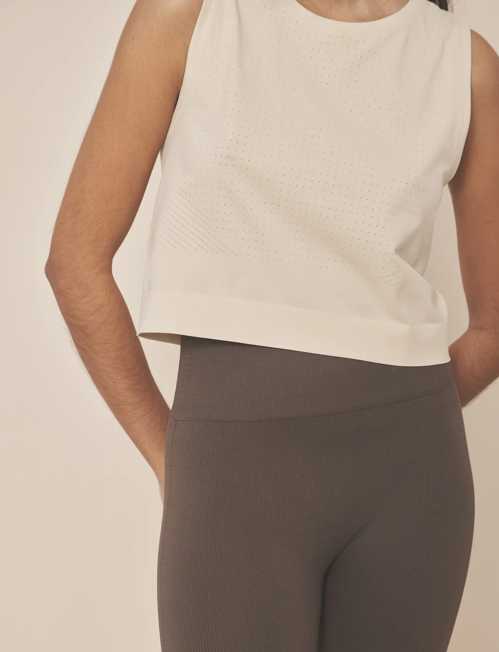 Moonchild Yoga Wear - Box Tank Top - crop tops - rain - 3