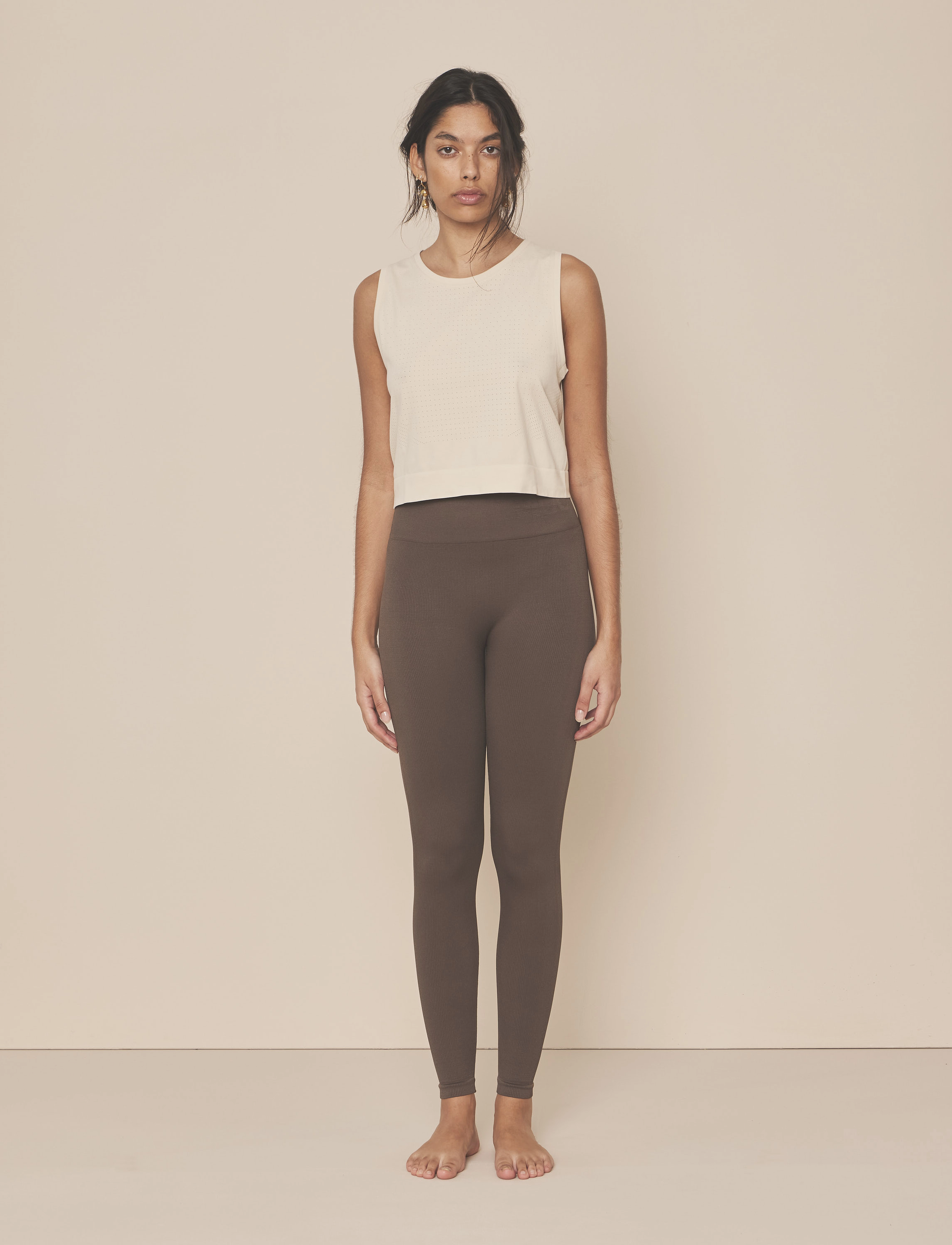 Moonchild Yoga Wear - Box Tank Top - magabolir - rain - 4