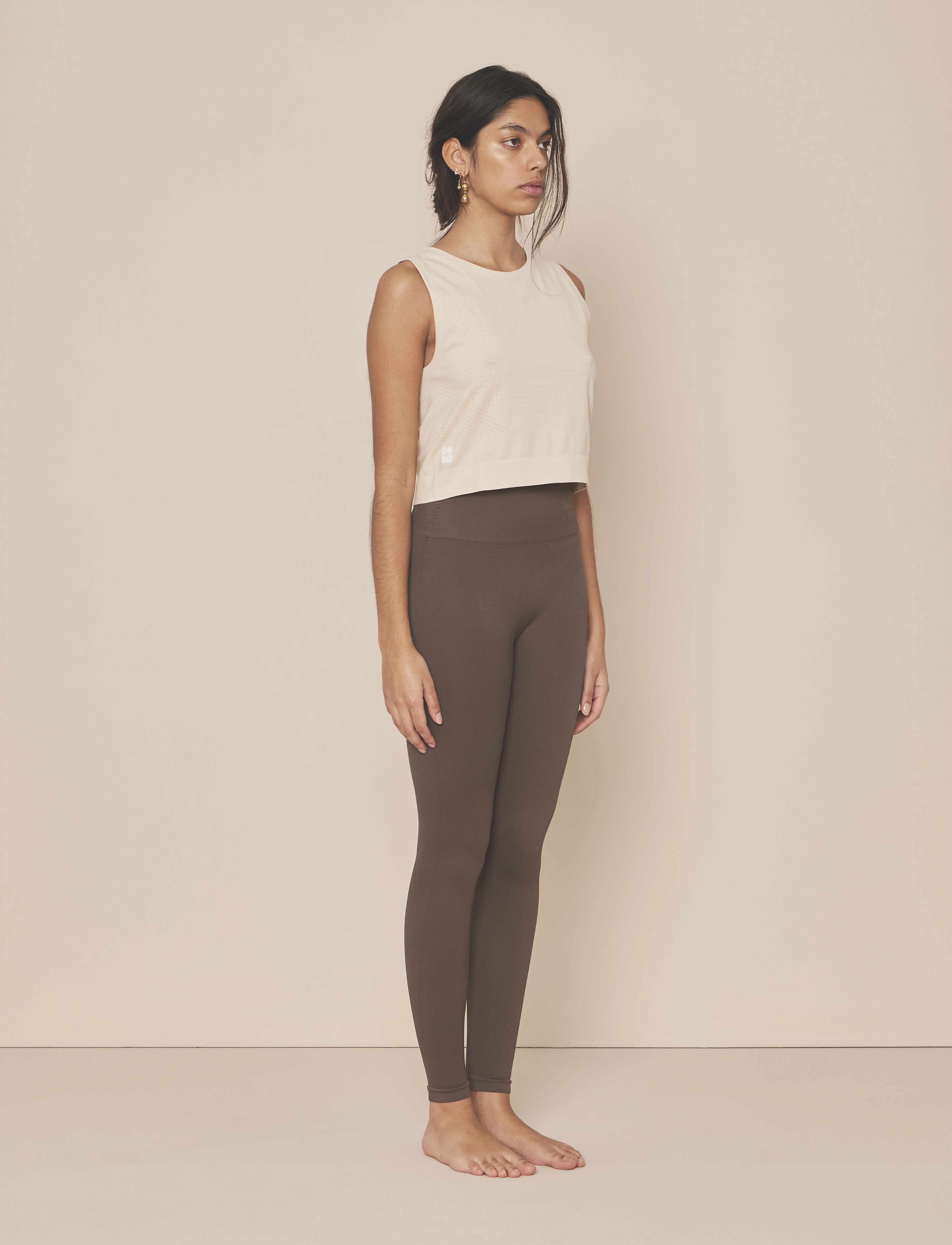 Moonchild Yoga Wear - Box Tank Top - magabolir - rain - 5