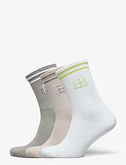Moonchild Yoga Wear - Moonchild 3-pack Socks - mažiausios kainos - white/grey/pumice - 0