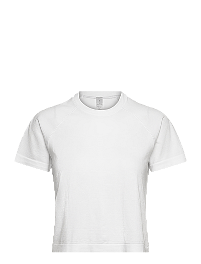 Moonchild Yoga Wear Moonchild Monogram Tee - Toppar & T-shirts - WHITE / white