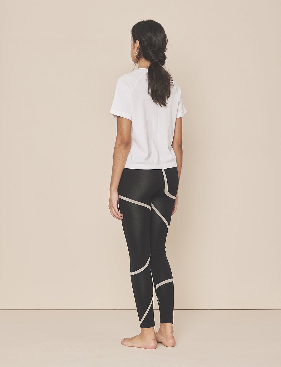 Moonchild Yoga Wear - Moonchild Monogram Tee - t-shirts - white - 5