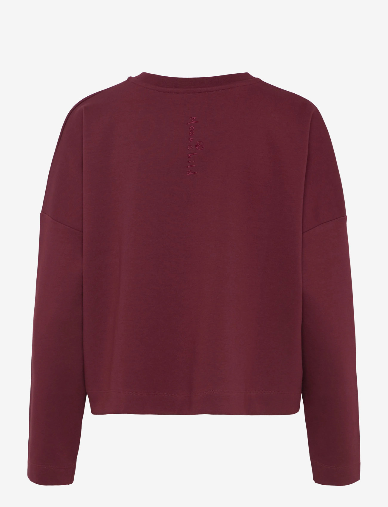 Moonchild Yoga Wear - Moonchild Box Sweatshirt - sweatshirts - burgundy - 2