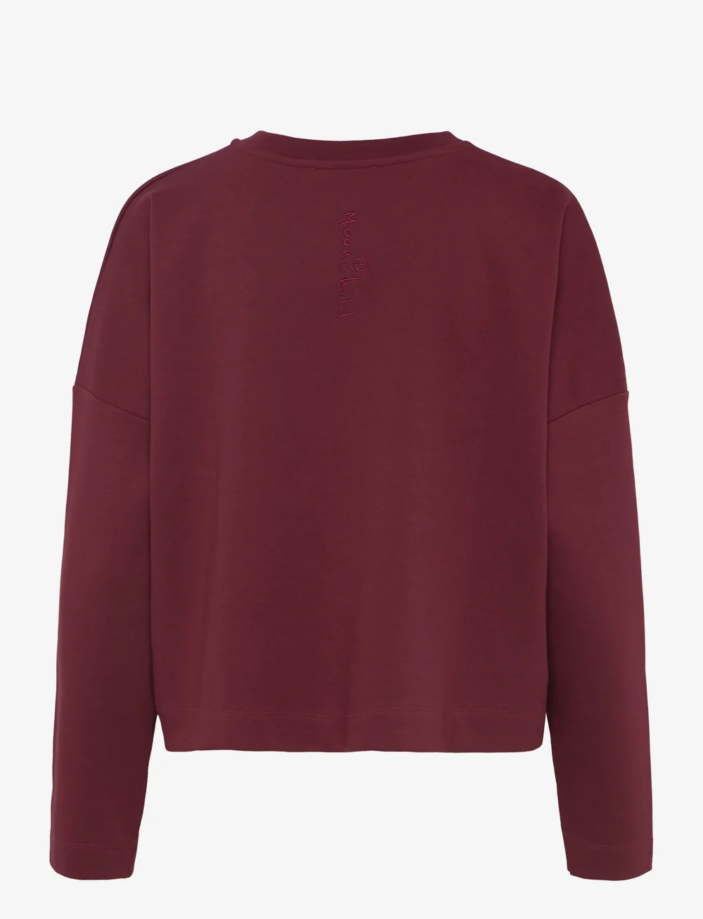 Moonchild Yoga Wear - Moonchild Box Sweatshirt - sweatshirts - burgundy - 2