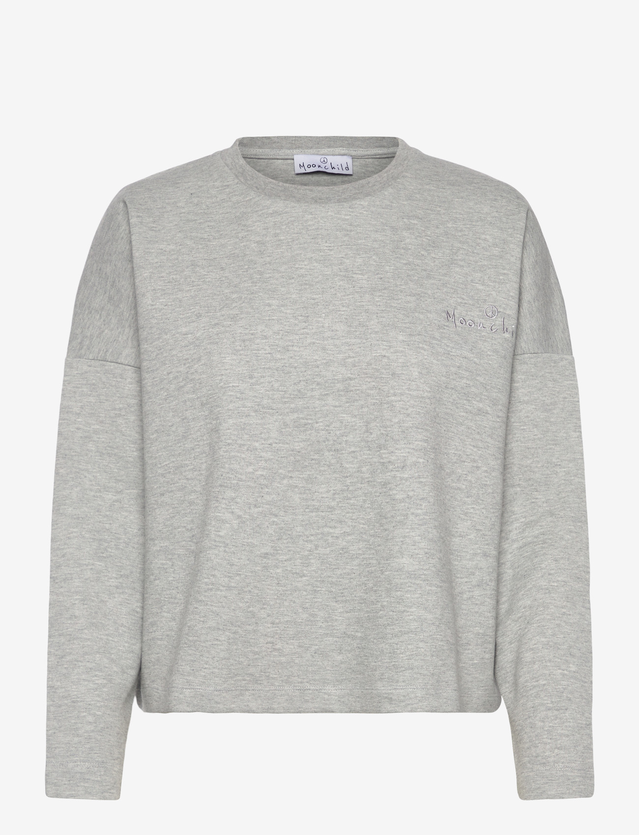 Moonchild Yoga Wear - Moonchild Box Sweatshirt - sweatshirts - heather grey - 1