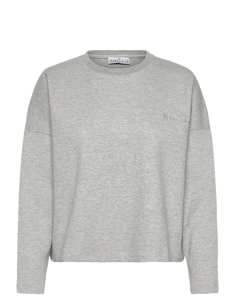 Moonchild Yoga Wear - Moonchild Box Sweatshirt - sweatshirts - heather grey - 1