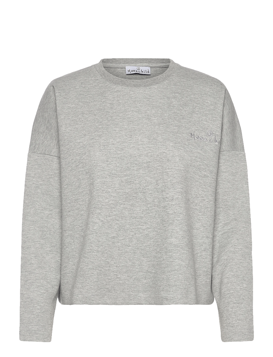 Moonchild Yoga Wear - Moonchild Box Sweatshirt - sweatshirts - heather grey - 1
