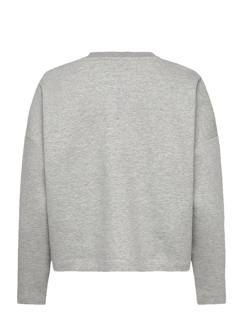 Moonchild Yoga Wear - Moonchild Box Sweatshirt - sweatshirts - heather grey - 2
