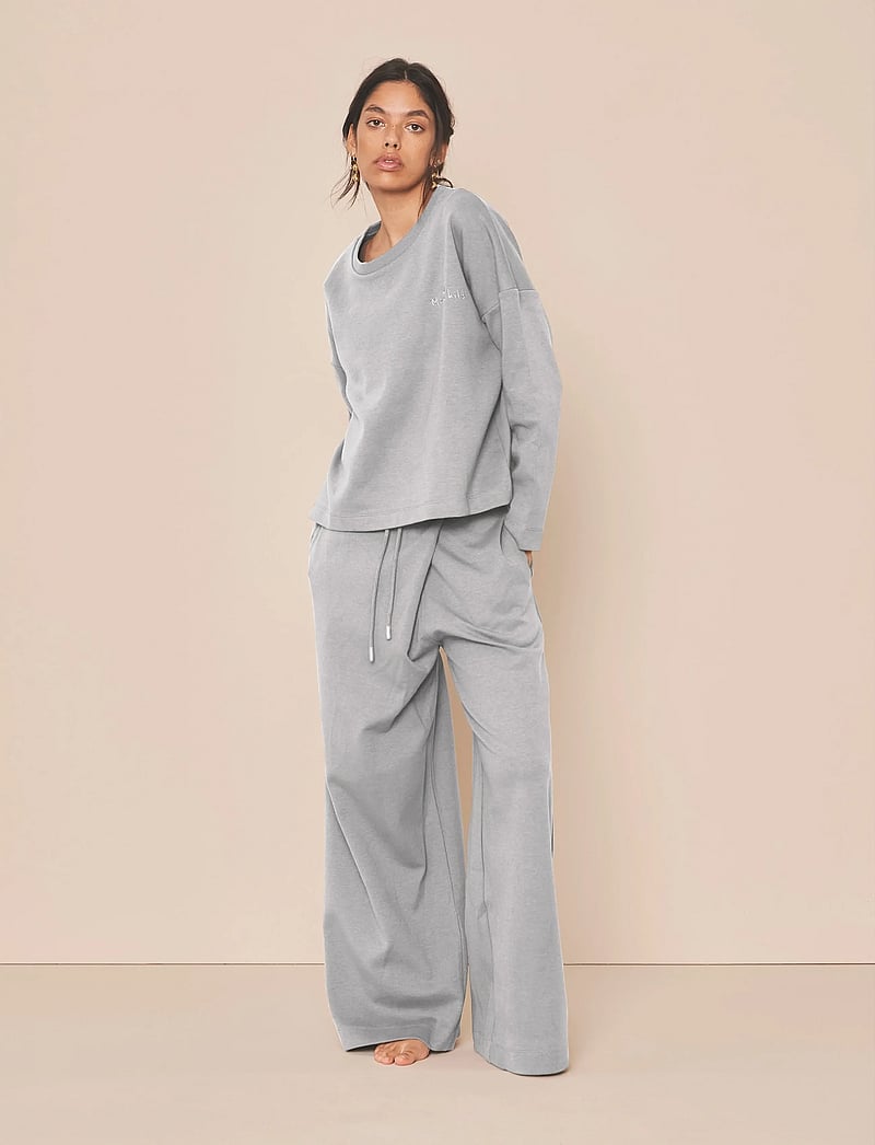 Moonchild Yoga Wear - Moonchild Box Sweatpants - trainingshosen - heather grey - 0