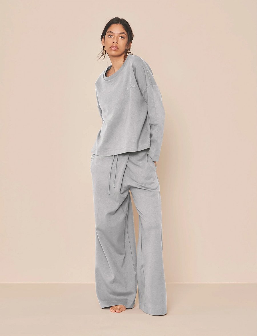 Moonchild Yoga Wear - Moonchild Box Sweatpants - trainingshosen - heather grey - 0