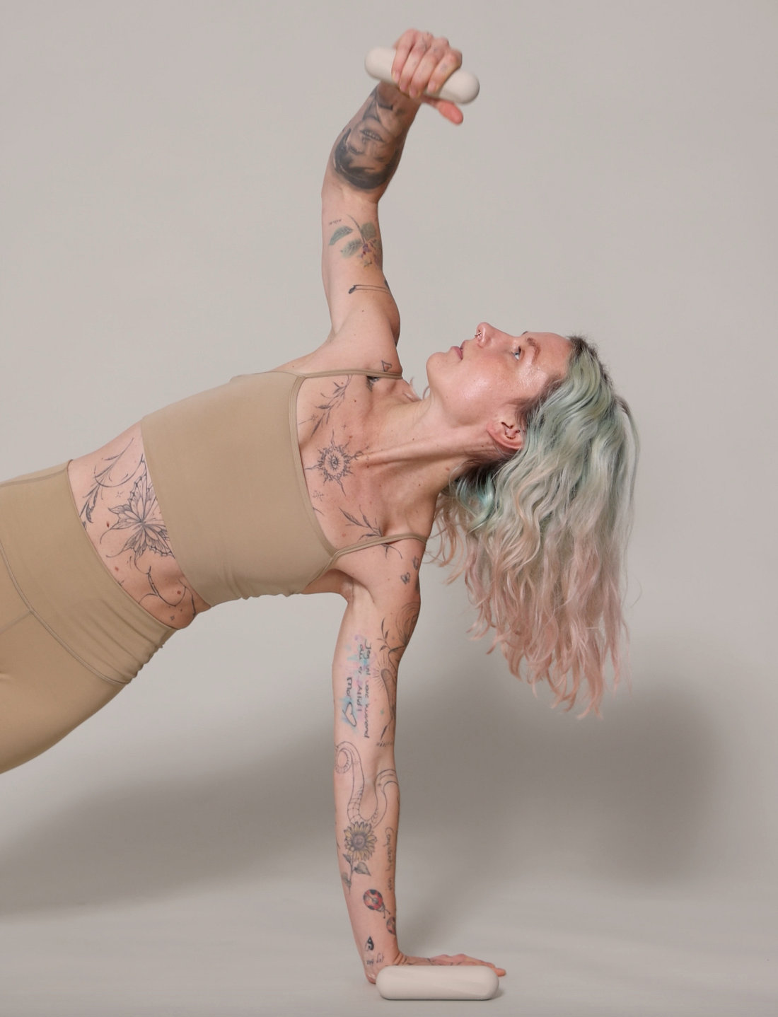 Moonchild Yoga Wear - Moonchild Weight Bars - gewichte - sand - 2