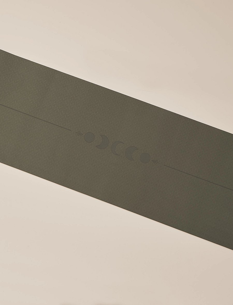 Moonchild Yoga Wear - Active Yoga Mat - træningsmåtter & tilbehør - dark olive - 5