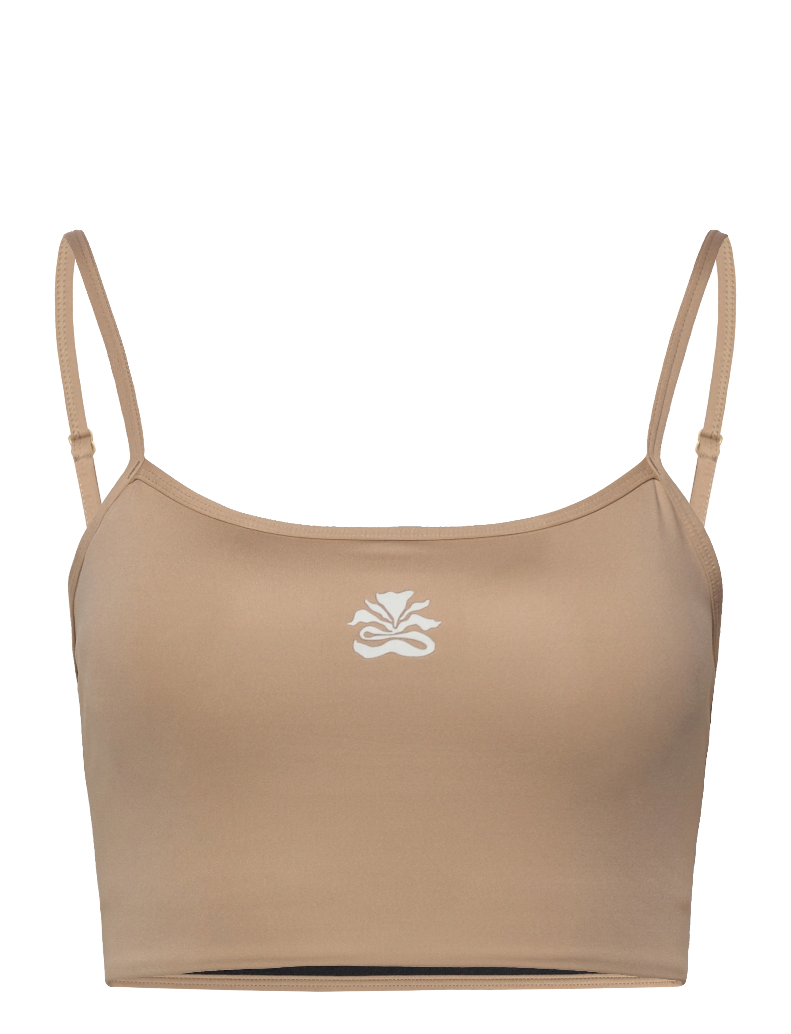 Moonchild Yoga Wear Moonflower Bra Top - Moonchild Yoga Wear - SILVER MOON / beige