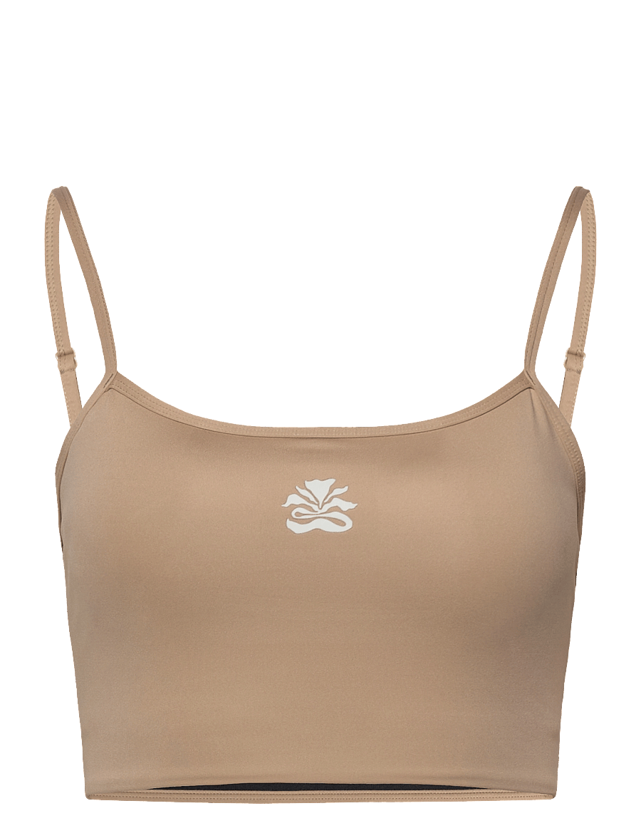 Moonchild Yoga Wear - Moonflower Bra Top - sport bh's - silver moon - 1