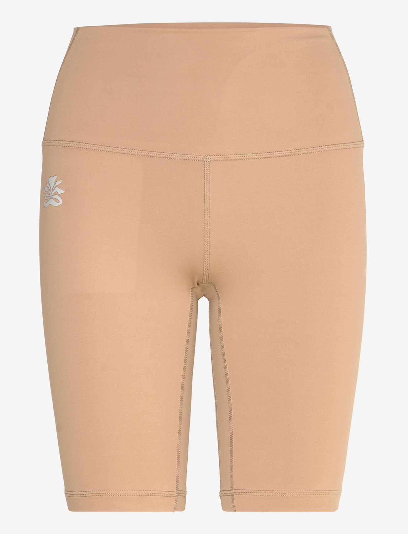 Moonchild Yoga Wear - Moonflower Shorts 8" - træningstights - silver moon - 1