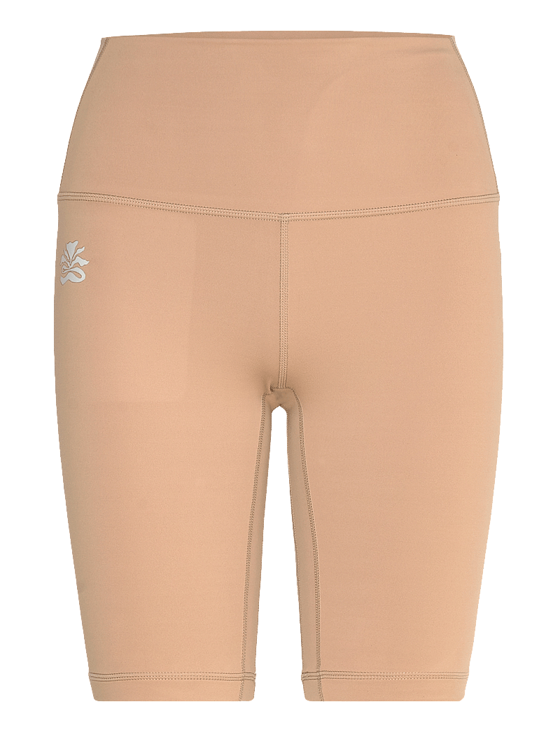 Moonchild Yoga Wear - Moonflower Shorts 8" - træningstights - silver moon - 1